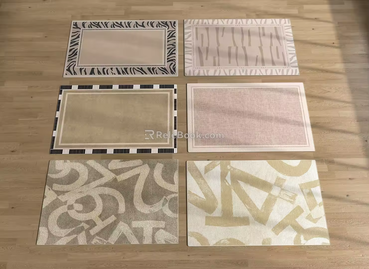 Nordic Carpet 3d model