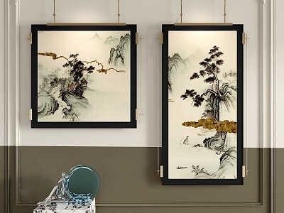 New Chinese Decorative Painting model