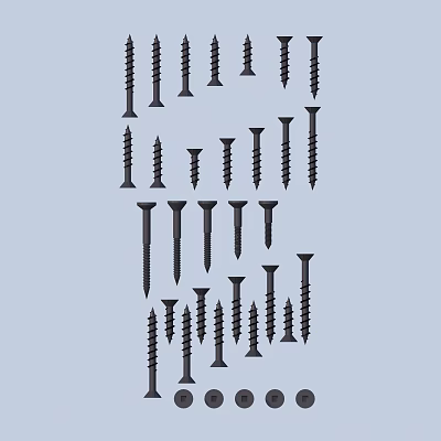 nut screw nut hardware 3d model nut screw nut hardware 3d model