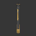 LMA-470 Gray And Yellow Industrial Equipment With Display Screen Control Buttons And Portable Handle