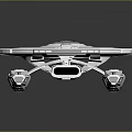 Modern fighter sci-fighter next-generation fighter sci-fighter 3d model