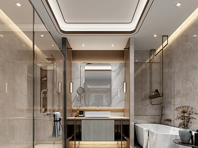 New Chinese Toilet Hotel Toilet 3d model