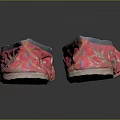 Pink Embroidered Flat Shoes With Traditional Floral Patterns And Soft Inner Lining