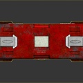 Tool Box Iron Box Iron Box Iron Trunk Box Box Box Luggage Leather Box Leather Box Container 3d model