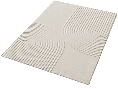 Modern Square Carpet 3d model