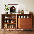 Ancient Side Cabinet 3d model