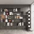 Bookcase Bookshelf 3d model