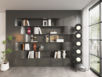 Bookcase Bookshelf 3d model