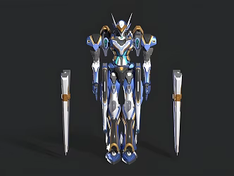Mecha 3d model