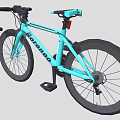 Boleneg Blue Road Bicycle Featuring Black Handlebars Blue Seat And Black Wheels