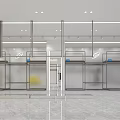 Modern Clothing Store 3d model