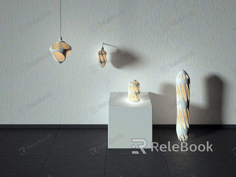 Modern lighting combination decorative lamp model