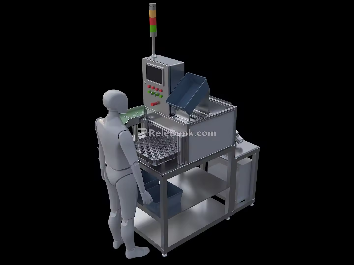 Automatic loader production equipment automation equipment 3d model