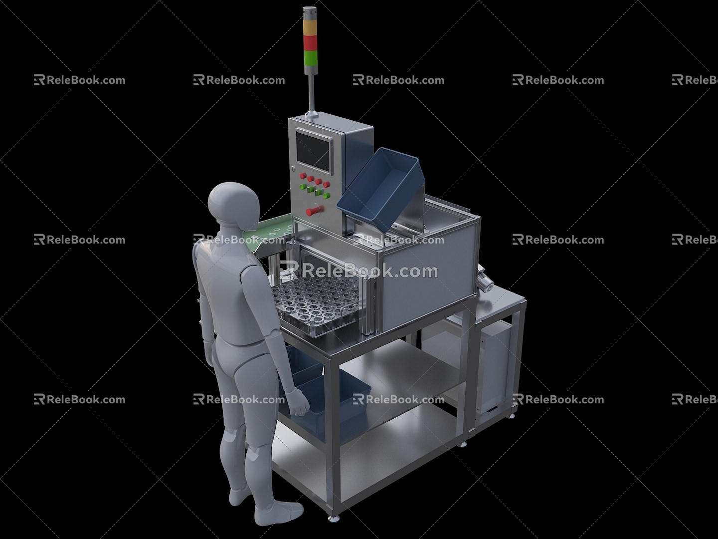 Automatic loader production equipment automation equipment model