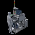 Automatic loader production equipment automation equipment 3d model