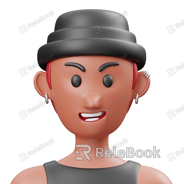 Cartoon Man Cartoon Avatar Cartoon Characters Virtual Characters model