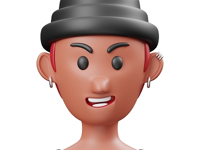 Cartoon Man Cartoon Avatar Cartoon Characters Virtual Characters model