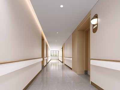 Hospital corridor model