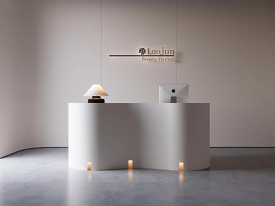 Reception Desk 3d model