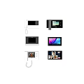 Video phone display monitor intercom face recognition access control machine video doorbell 3d model