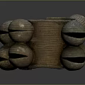 Armor War Helmet Wrist Armor Ancient Armor Ancient Armor Ancient Armor 3d model