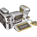 Modern Computer Desktop Computer 3d model