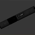 Gray And Black Cylindrical Military Weapon Barrel With Metallic Structure Design