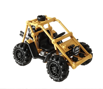 Modern toy car children toy car 3d model