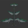 Realistic 3D Model Dragon Featuring Blue Green Wings And Intricate Details