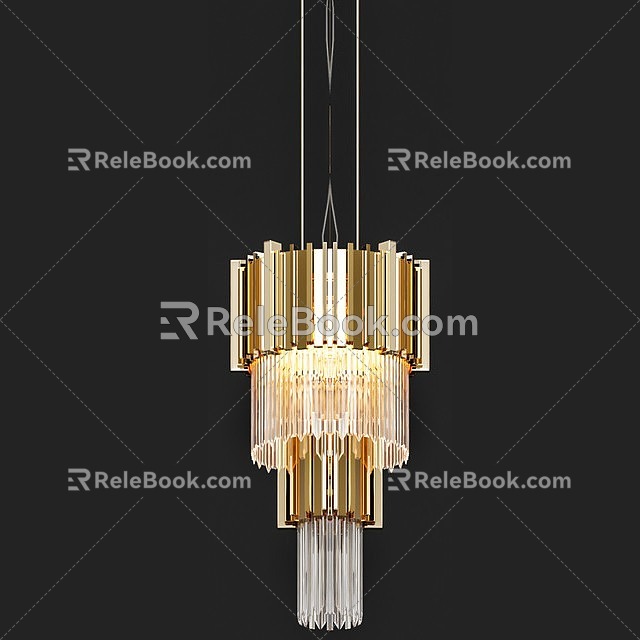 Chandelier Indoor Chandelier Living Room Chandelier Study Room Chandelier Hotel Chandelier 3d model