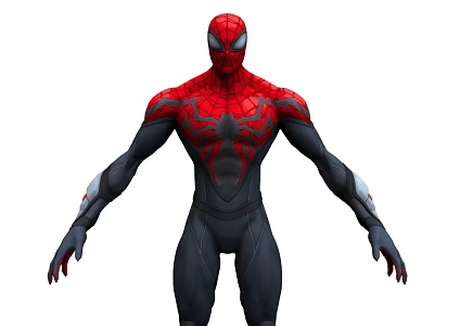High Quality Spider Man Superhero Marvel Universe Spider Man Character Game Character Peter Parker 3d model
