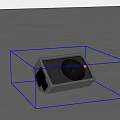 Modern Black Portable Speaker With Mesh Front Panel And Compact Design For Home Use