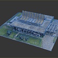 Abandoned Skyscrapers Ruins Building Ruins Building Ruins Abandoned Building Ruins Demolition Building 3d model