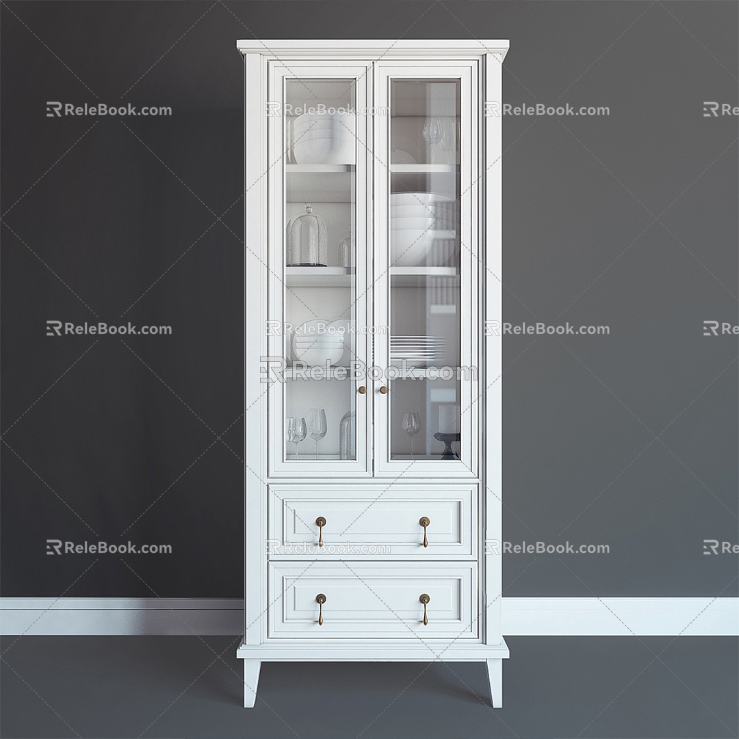 Showcase 01 Sideboard Cabinet Storage Cabinet Kitchen Storage Cabinet 3d model