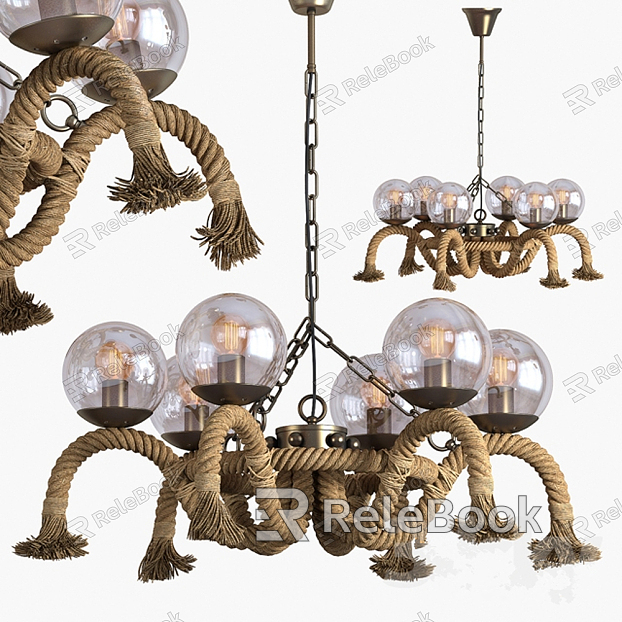 Industrial LOFT chandelier model