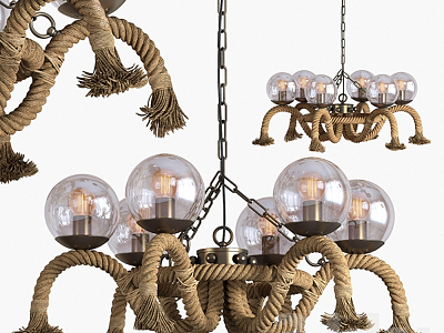 Industrial LOFT chandelier model