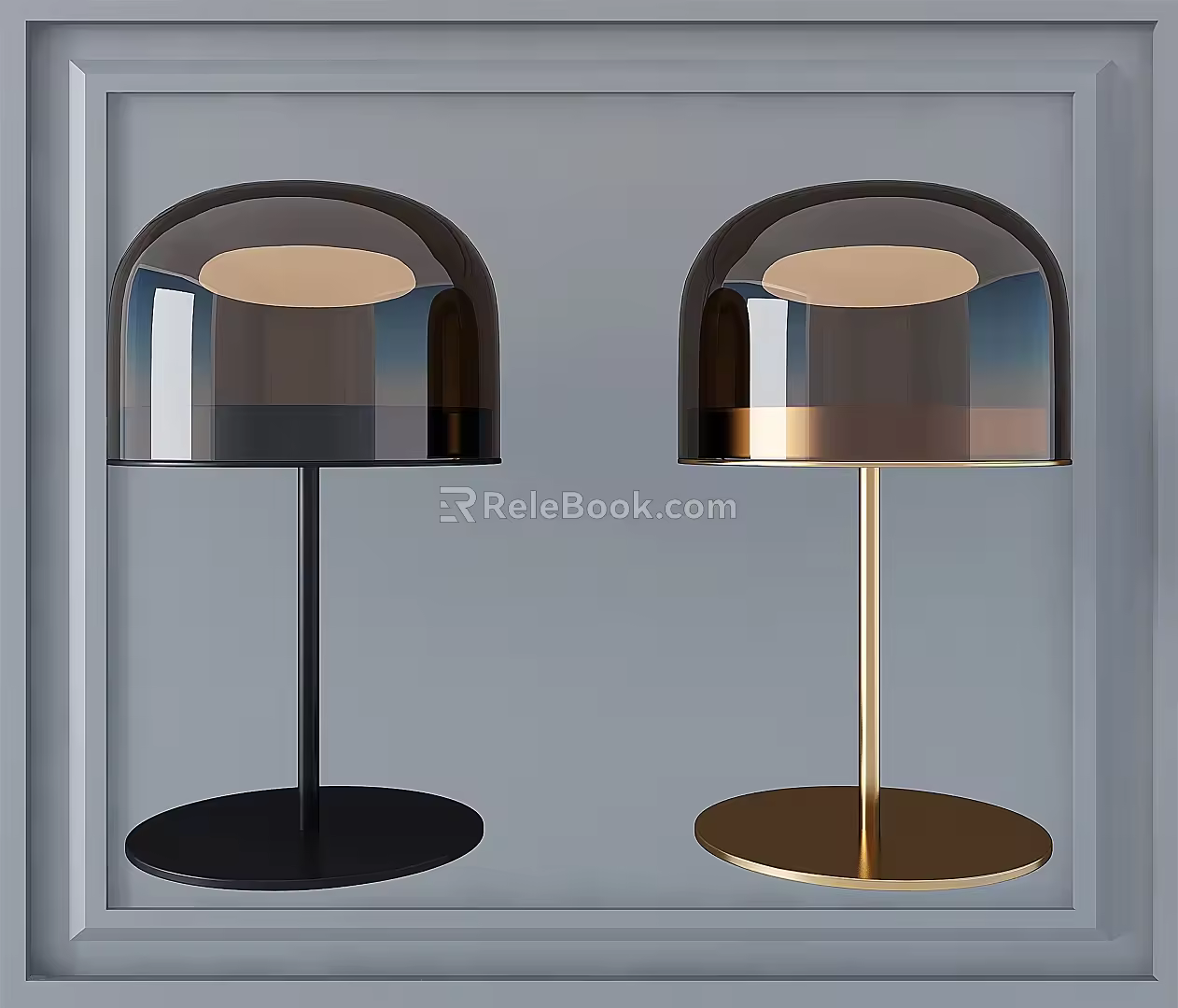 Modern table lamp 3d model