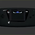 SEGA Vintage Handheld Gaming Console With Colorful Game Screen And Control Buttons