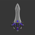 Ancient Sword Game Swordsman Magic Sword 3d model