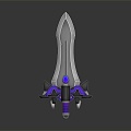 Ancient Sword Game Swordsman Magic Sword 3d model