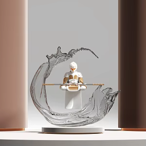 Modern Sculpture 3d model