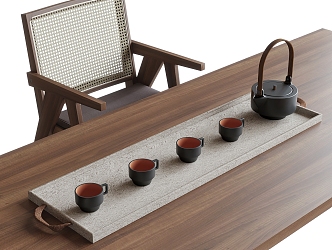 Tea Set 3d model