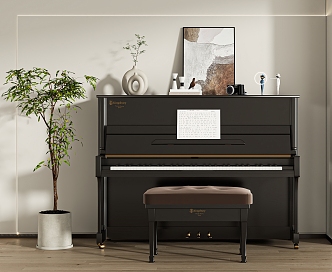 paint piano 3d model