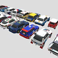 Collection of Colorful Toy Race Cars With Various Styles And Designs