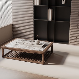 Modern coffee table 3d model