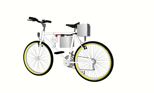 Bicycle Transportation 3d model