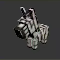 Zebra Animal African Animal Cartoon Zebra Animation Zebra Animation Zebra Animation Character Game Character 3d model