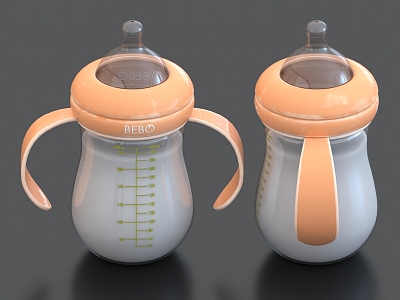 Baby Bottle Nipple Baby Products 3d model