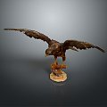 Eagle Large Eagle Owl Raptor Falcon Bird Bird Bird Animal Game Animal 3d model