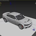 White Modern Sedan Car With Stylish Exterior And Black Wheels